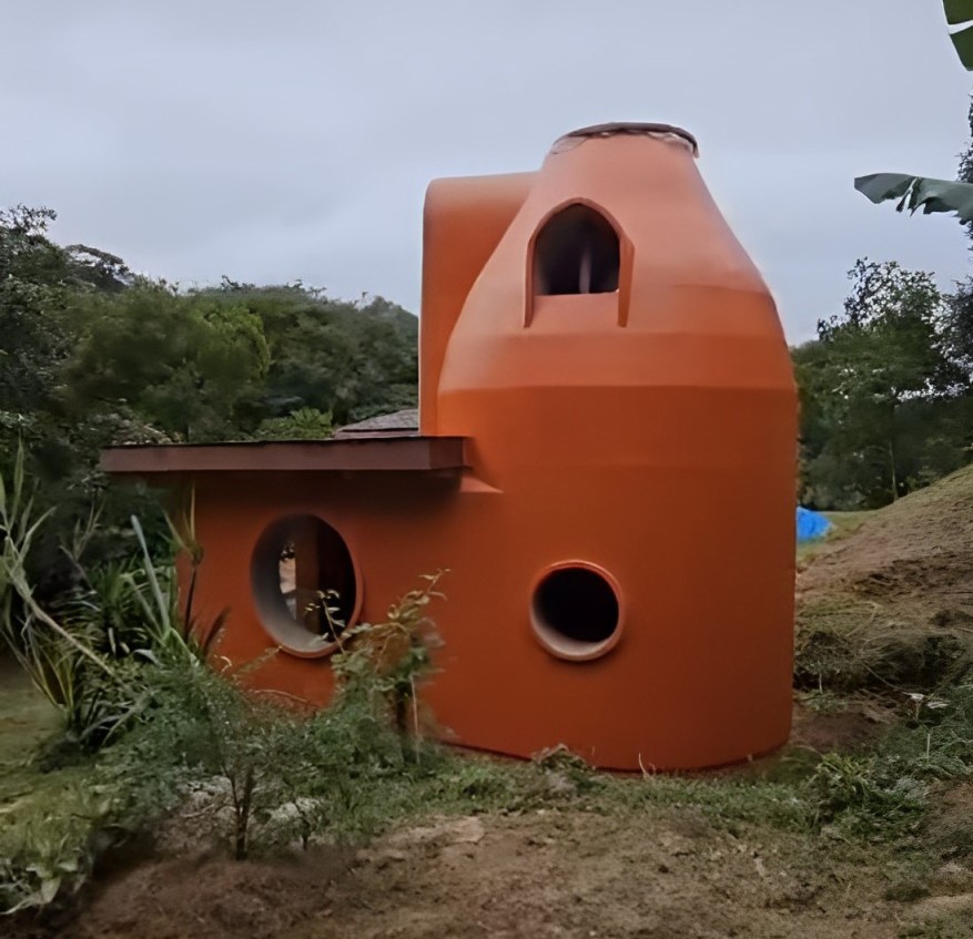 Cúpula em hiperadobe - Projeto Biohabitate